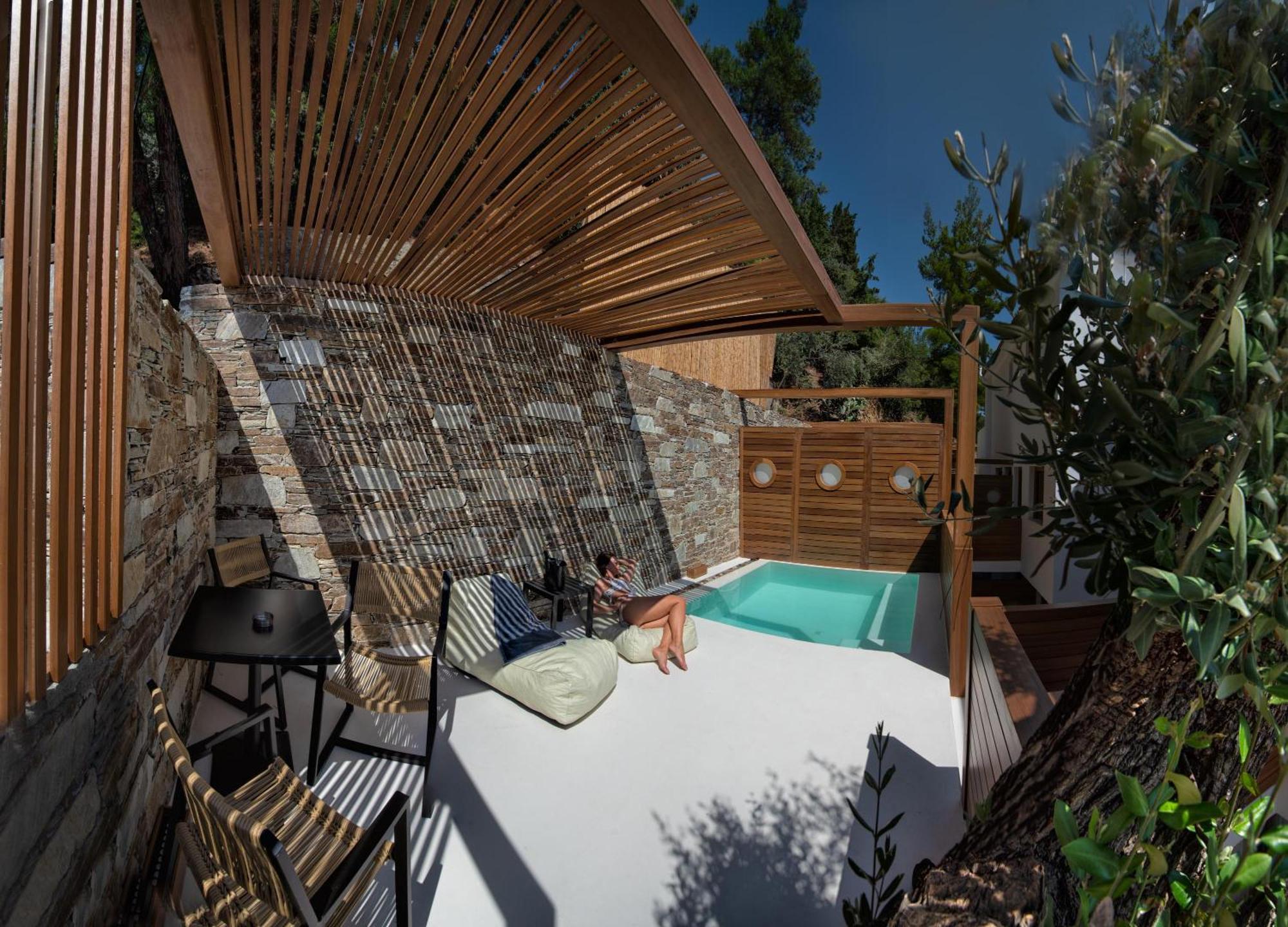 Natura Luxury Boutique Hotel Skopelos Loutraki  Dış mekan fotoğraf