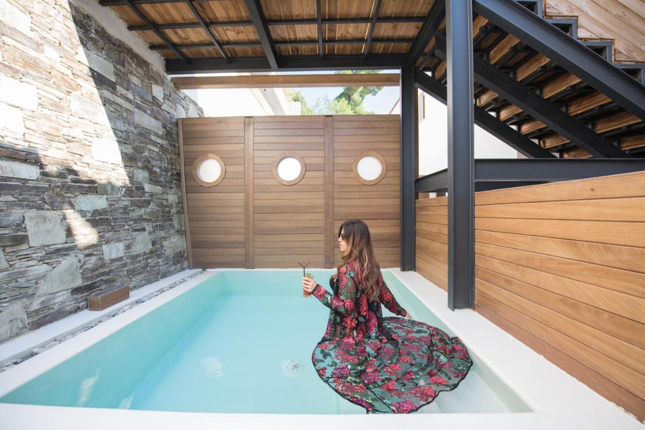 Natura Luxury Boutique Hotel Skopelos Loutraki  Dış mekan fotoğraf